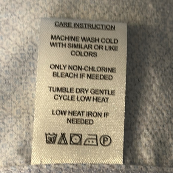 Limited Collection Denim & Flower Small Blue Long Sleeves - Picture 5 of 6